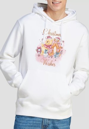 Disney, WINNIE THE POOH CHRISTMAS WISHES WITH POOH, TIGGER, PIGLET - Kapuzenpullover - white