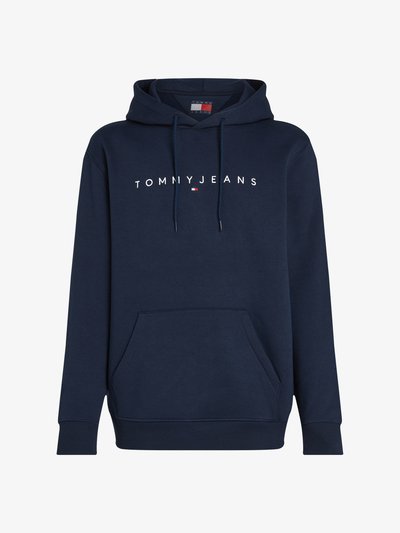 LINEAR LOGO HOODIE - Sweat à capuche - dark night navy