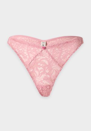 Lindex, BRIEF THONG REGULAR LYDIA - Tanga - dark dusty pink