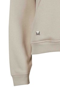 PEQUS BACK LOGO - Pulover s kapuco - mushroom