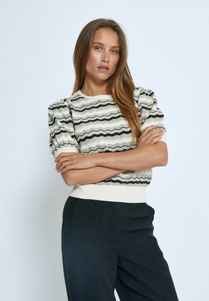EVIRA - T-shirt con stampa - sand gray