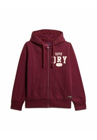 Damenmode Superdry Hoodie Rot Damen Superdry Hoodie Superdry