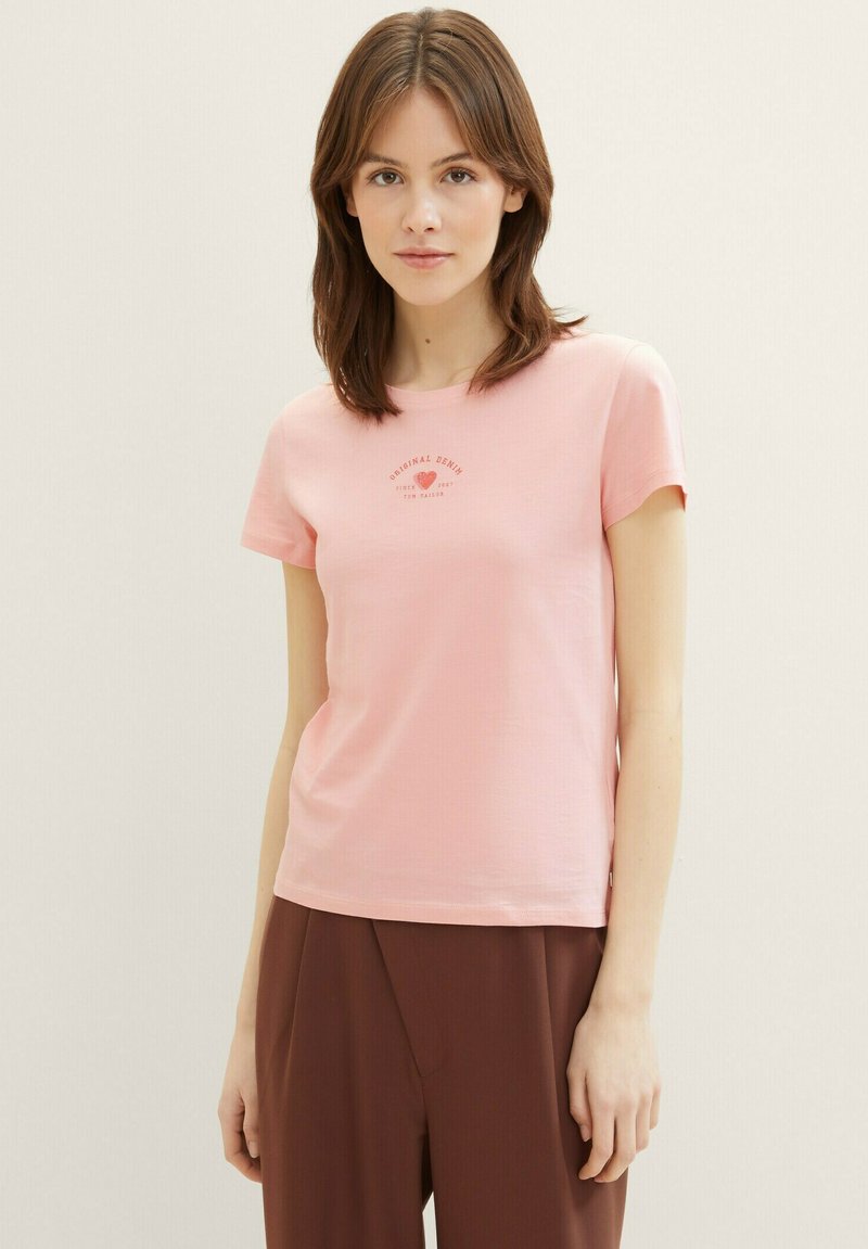 T-shirt TOM TAILOR DENIM en Gris Foncé | ABOUT YOU