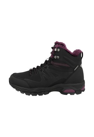 JACKDAW - Zapatillas de senderismo - black burgundy