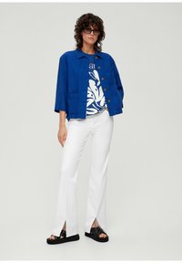 s.Oliver MIT FRONTPRINT - T-shirt z nadrukiem