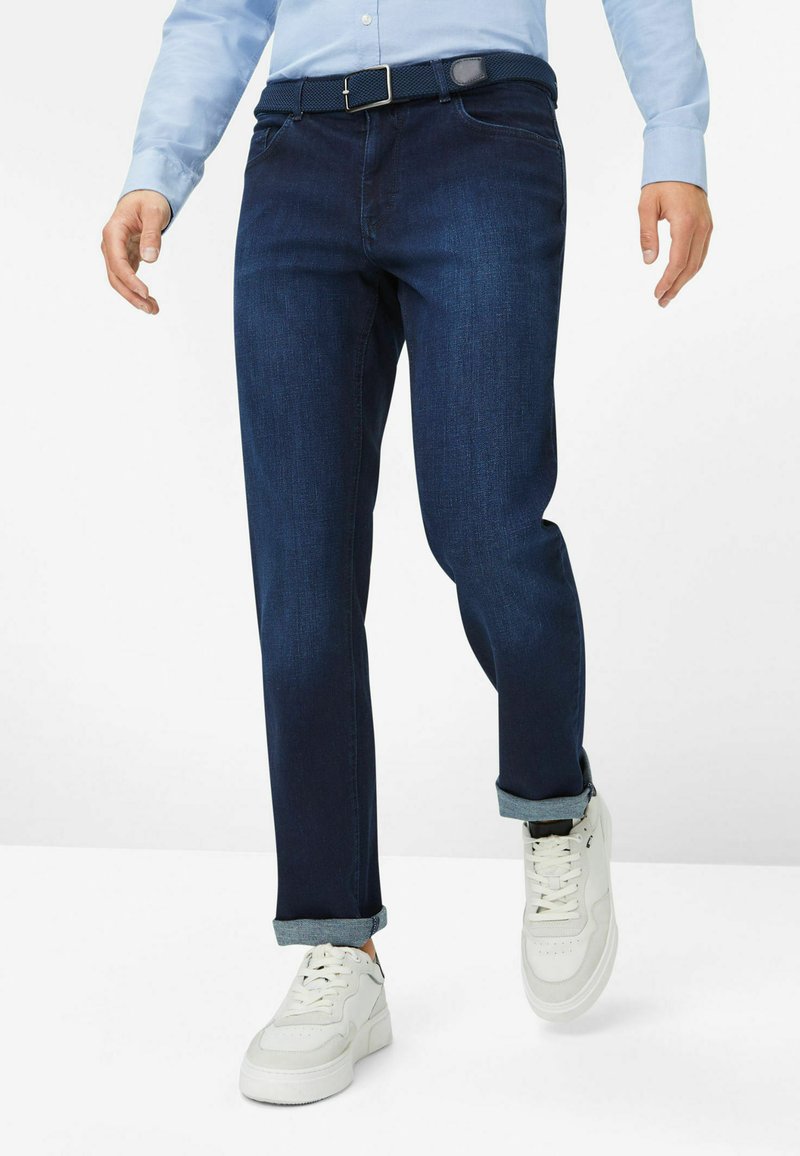 BRAX STYLE COOPER - Slim fit jeans - dark blue used