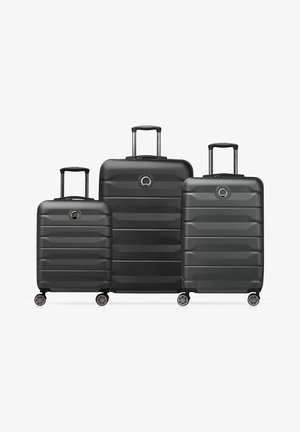 Delsey Paris AIR ARMOUR 4 ROLLEN 3-TEILIG 3 PACK - Trolley - schwarz