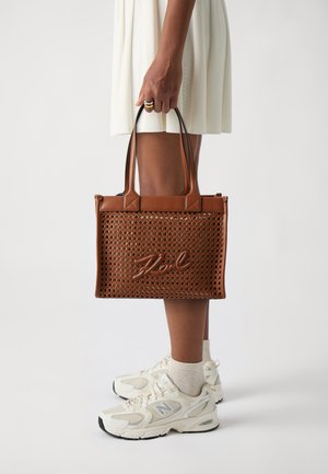 SKUARE - Bolso de mano - dark tan