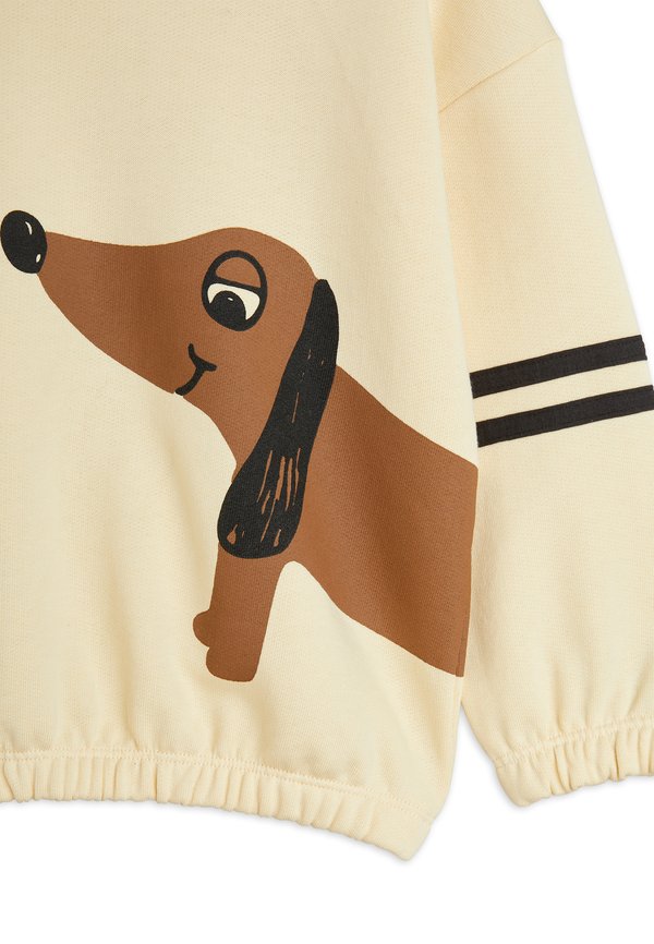 DOG STRIPES UNISEX - Sweatshirt - beige2