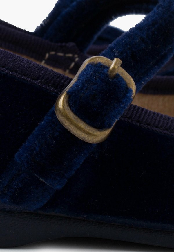 MERCEDITAS  – Riemchenballerina – azul marino