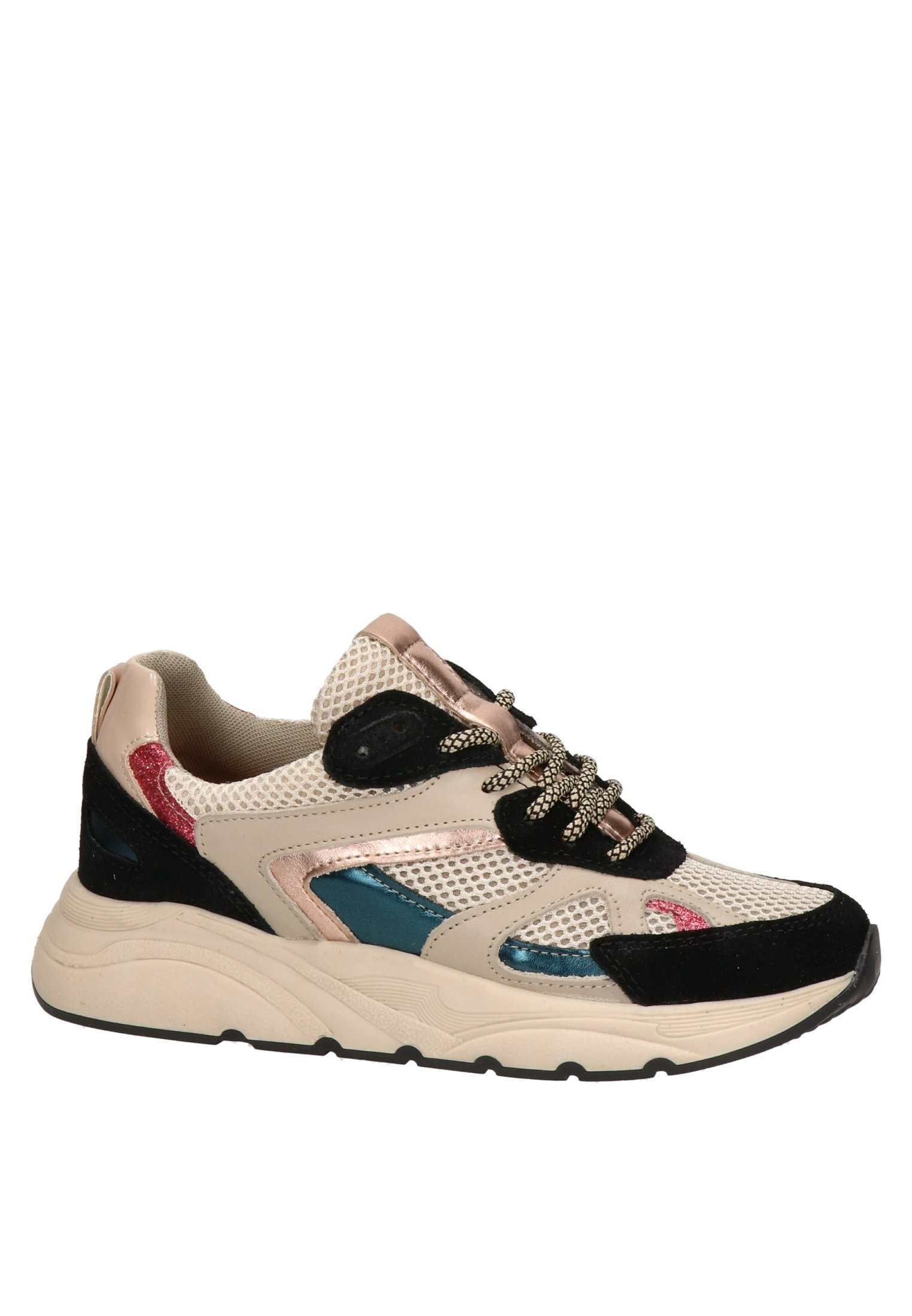 Nelson DAMES - Sneakers laag - zwart/Bruin - Zalando.nl