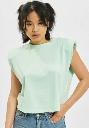 SCHULTERDETAIL - T-shirts - green