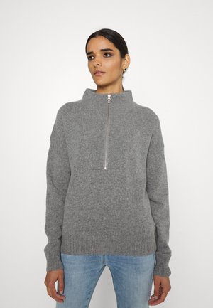 Jumper - dark grey melange