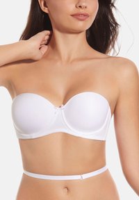 Creaciones Selene IRENE - Sujetador sin tirantes/multiescote - blanco