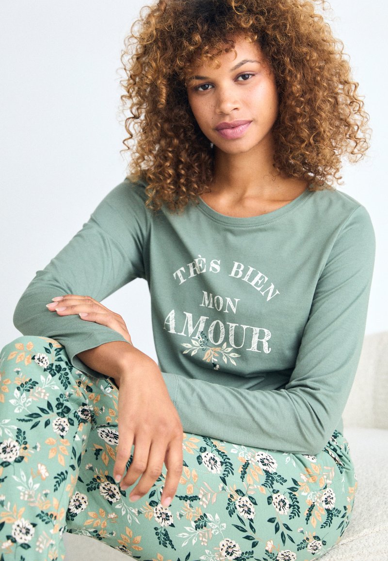 LASCANA VIVANCE DREAMS BY LASCANA VD LAUTOMNE - Nattplagg set - green