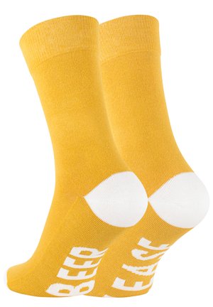 Clark Crown UNDER-STATEMENT MIT WITZIGEN SPRÜCHEN - Socken - beer please