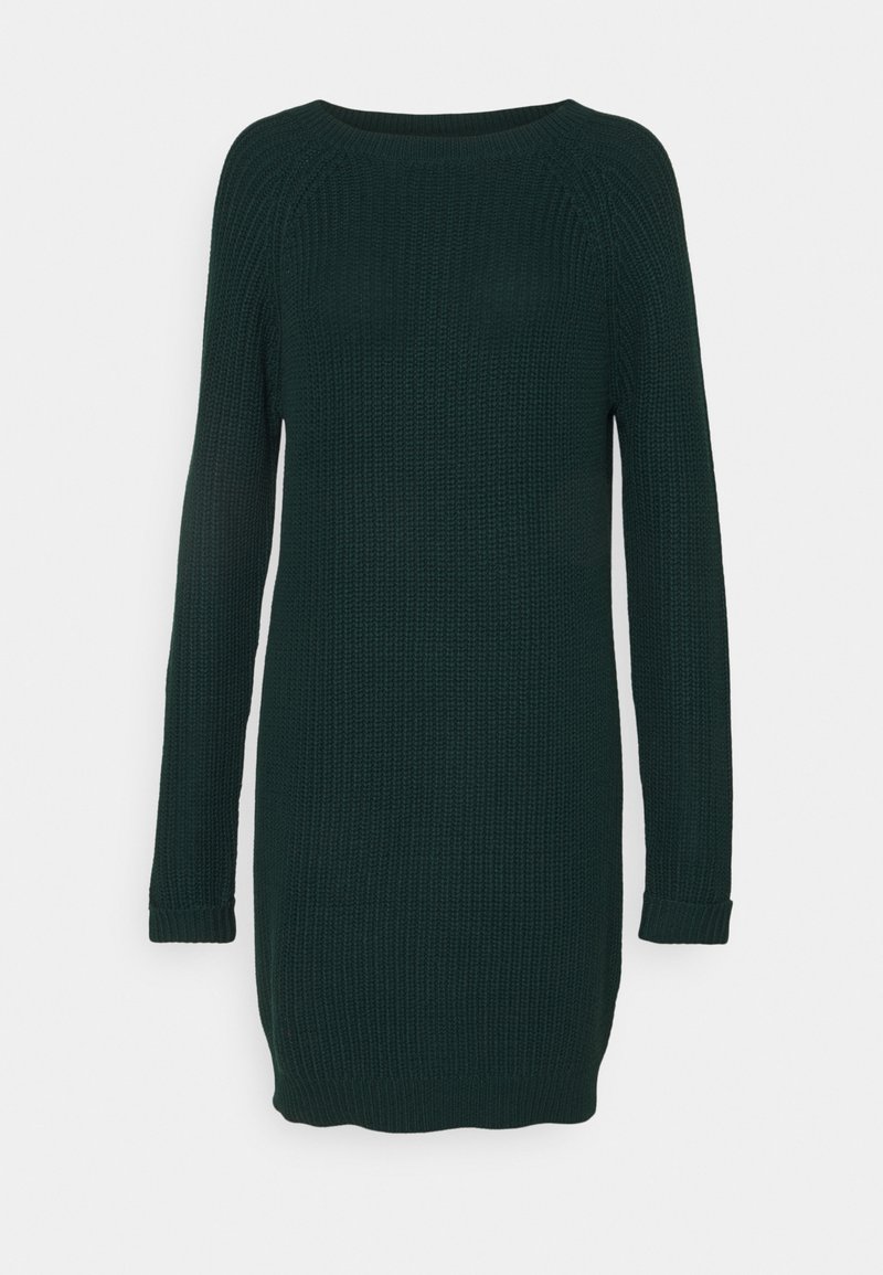 Noisy May Gebreide jurk donkergroen