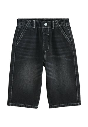 Next, SHORTS - Relaxed fit jeans - black denim