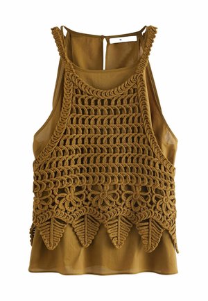 REGULAR FIT - Top - brown