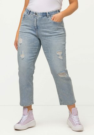 Ulla Popken Jeans Straight Leg - light blue