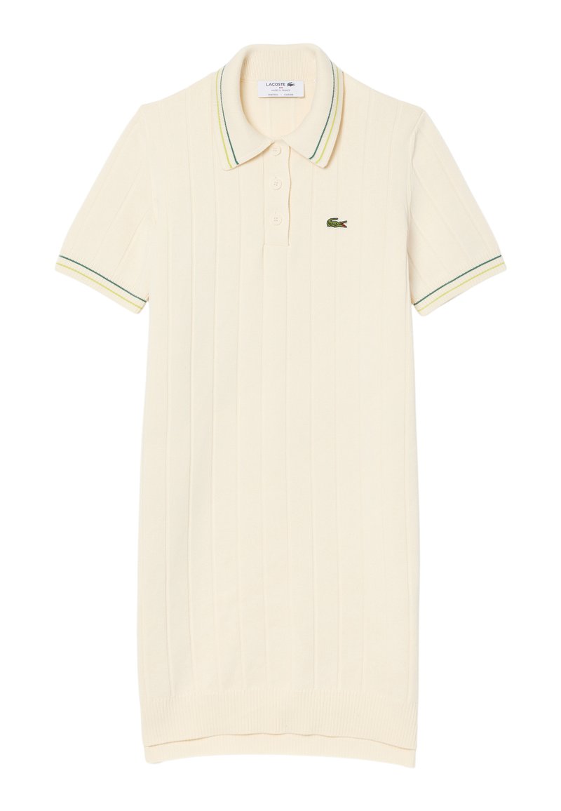 Lacoste Gebreide jurk wit Lacoste Gebreide jurk wit