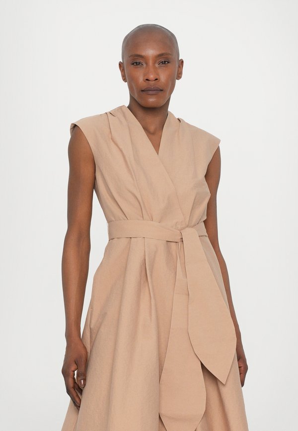 OSSOLA - Day dress - tabacco2