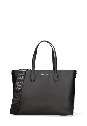 Handtas - black and off silver