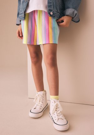 Next, REGULAR FIT - TEXTURED SHORTS  . - Shorts - rainbow stripe