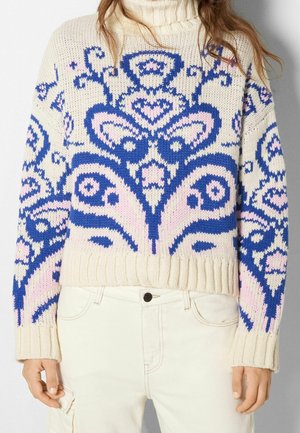Bershka, Pullover - beige