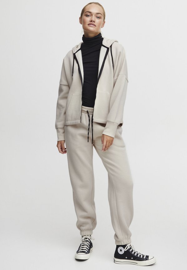 SANICE - Zip-up sweatshirt - oyster2