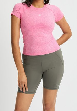 Triko s potiskem - light pink