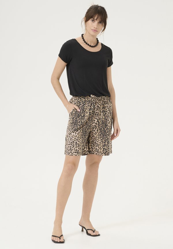 CUHALINA - Shorts - leopard wash