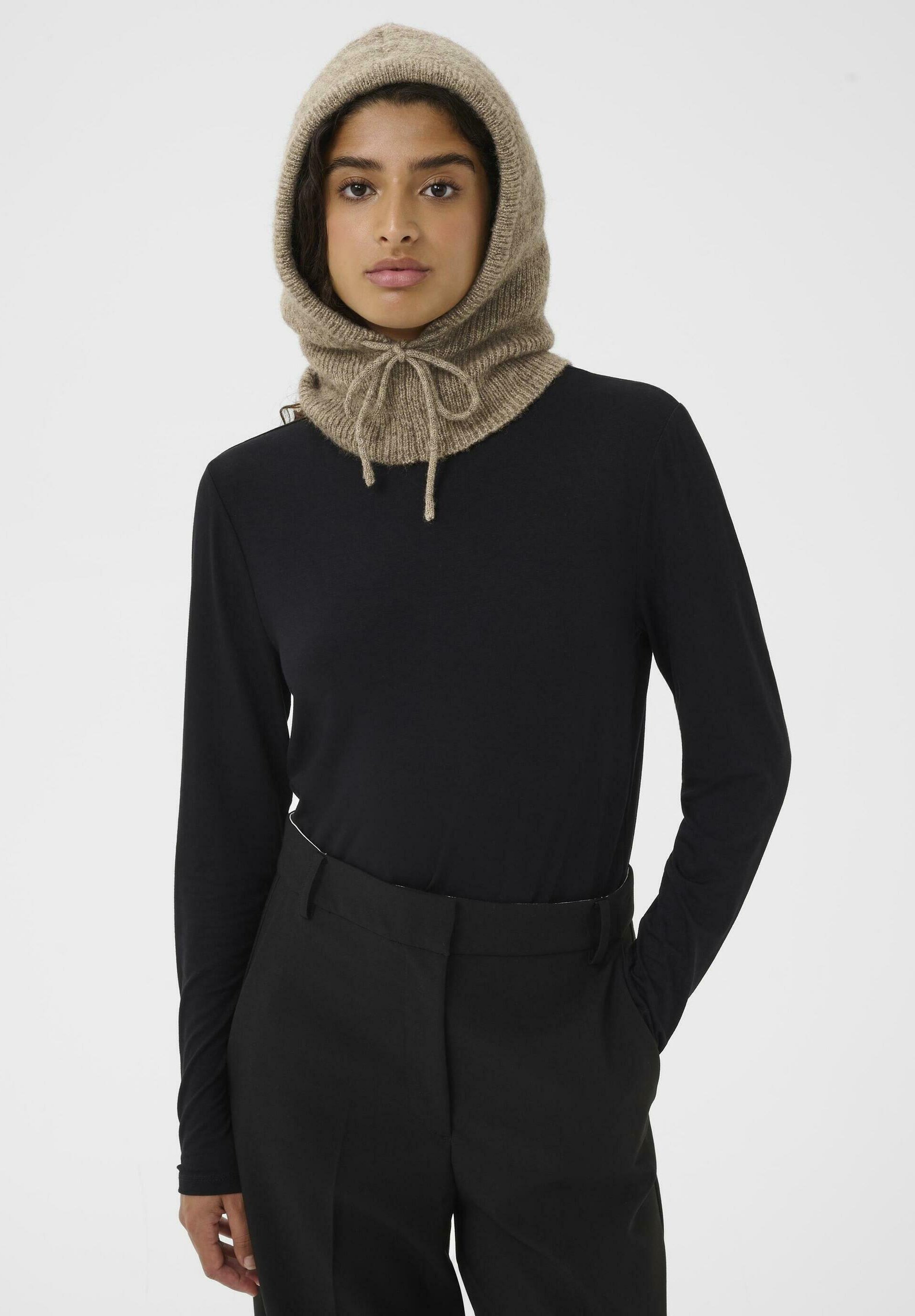 Soaked in Luxury SLNAYE STRING BALACLAVA - Cagoule - timber wolf