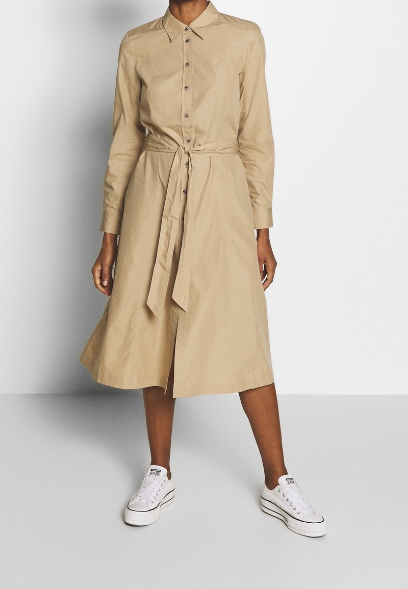 Tommy Hilfiger Skjortklänning - beige