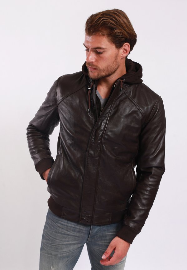 Lederjacke