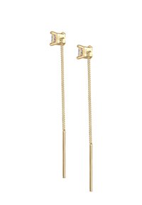 Elli MINIMAL LOOK - Pendientes - gold-coloured