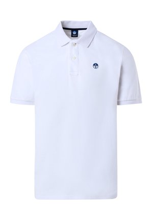 North Sails MIT LOGO-AUFNÄHER - Poloshirt - weiss