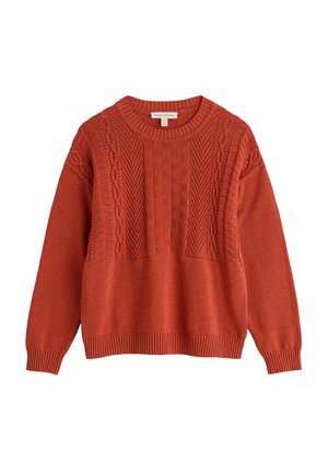 Seasalt Cornwall, SEASALT CORNWALL APPLEWOOD JUMPER - Πουλόβερ - orange - cinnamon