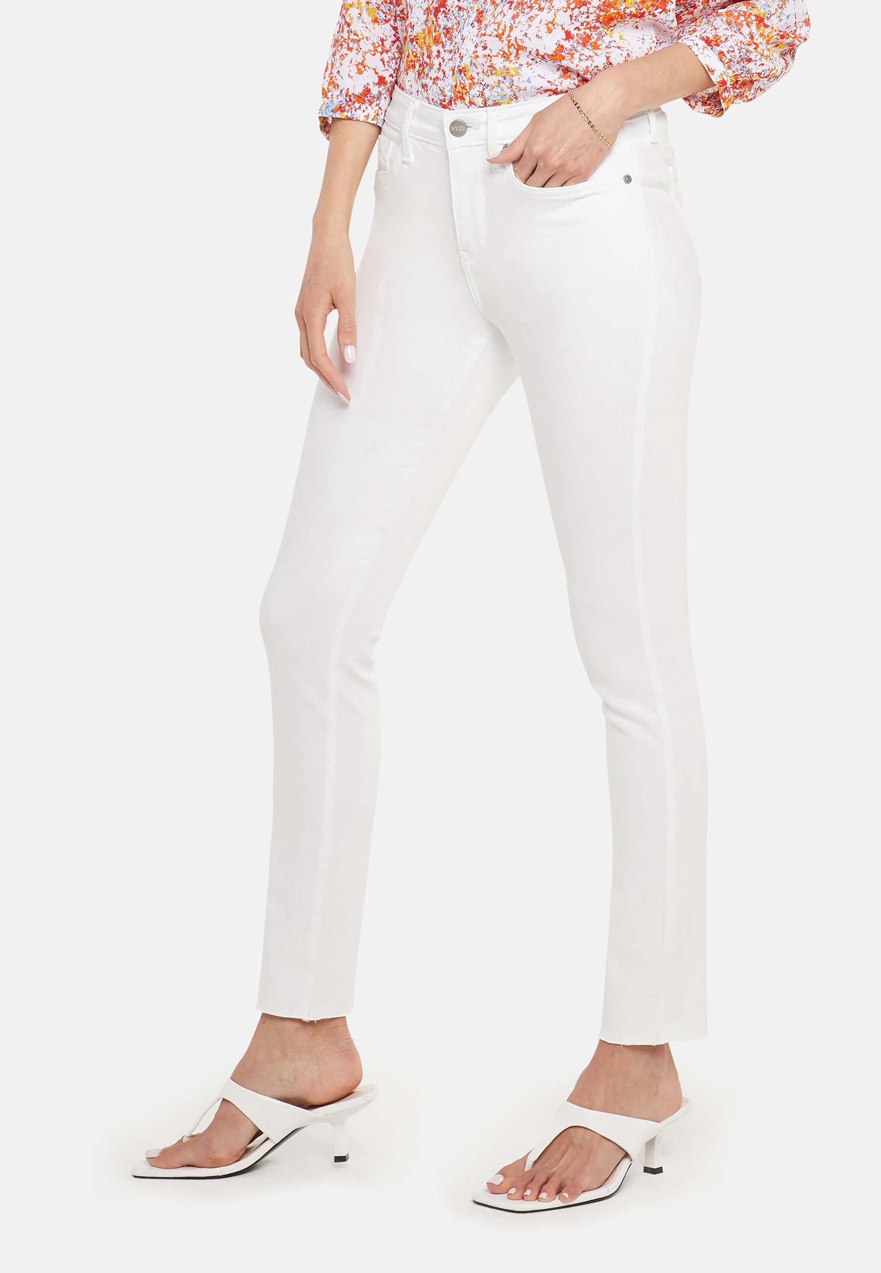 NYDJ ALINA - Slim fit jeans - optic 
