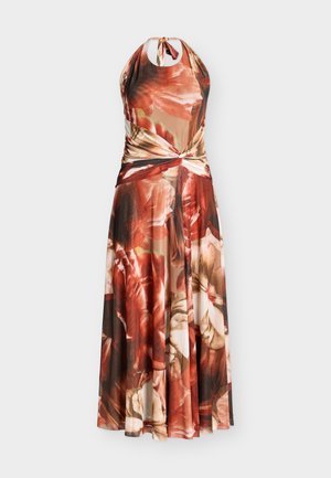 Bardot, SARIBA HALTER - Robe de soirée - burntorang floral