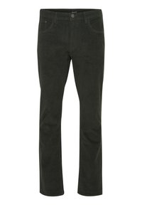 BHWOVEN REGULAR FIT - Pantaloni - deep forest