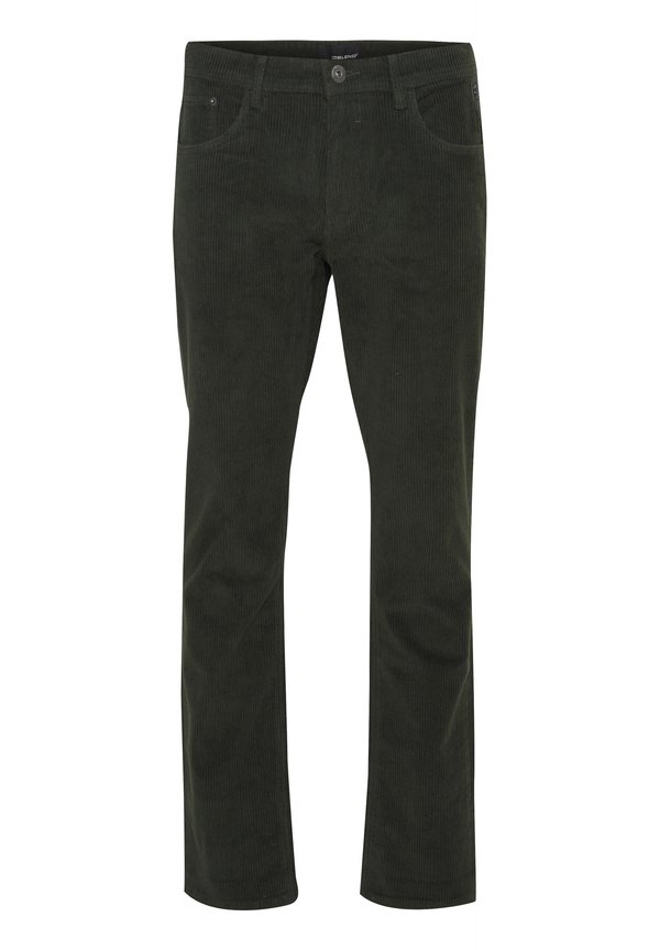 BHWOVEN REGULAR FIT - Trousers - deep forest3