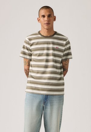 ORIGINAL TEE - T-shirt con stampa - jen stripe maitake brown