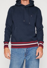 Tommy Hilfiger Felpa con cappuccio - dark blue