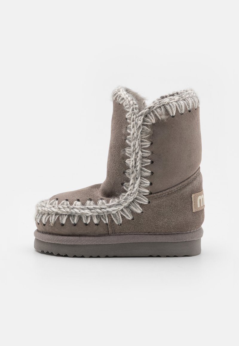 Mou KID UNISEX - Čižmy - new grey