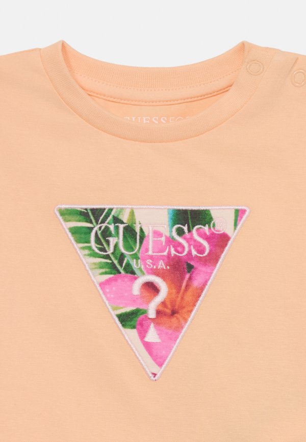 BABY ACTIVE SET - Print T-shirt - tangerine sorbet2