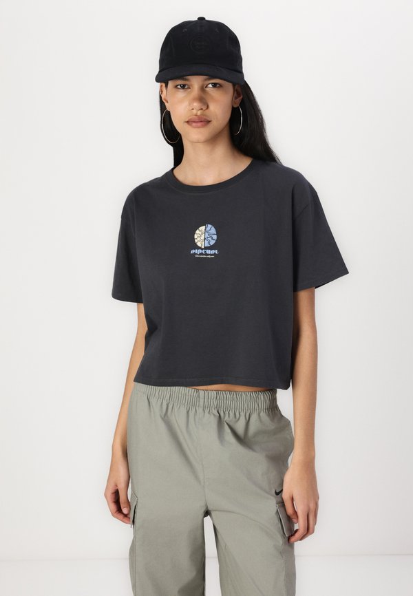 CALYPSO CROP TEE - Print T-shirt2