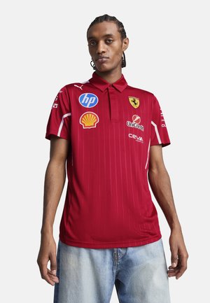 Puma SCUDERIA FERRARI HP - Polo - dark cherry
