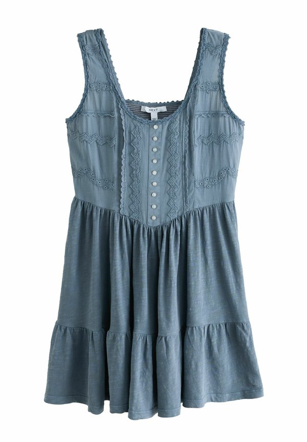 EMBROIDERY CORSET WAIST - Jerseykleid