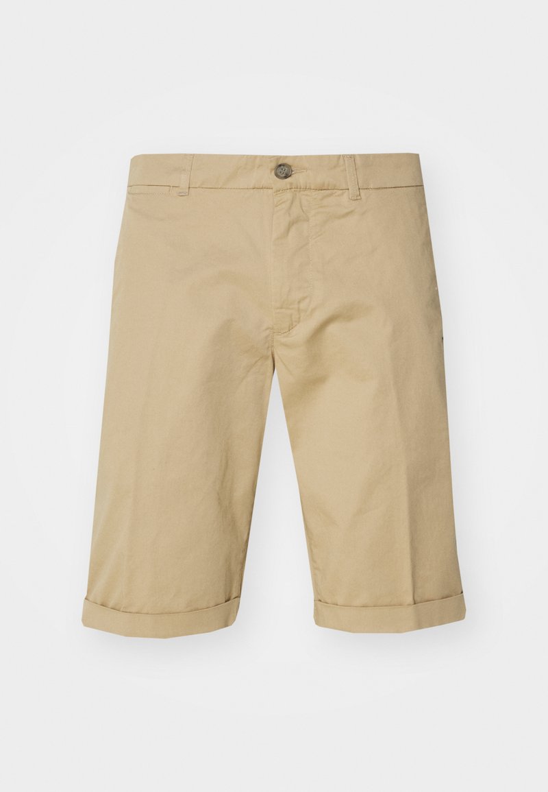 Biscuit Viscose Blend Shorts
